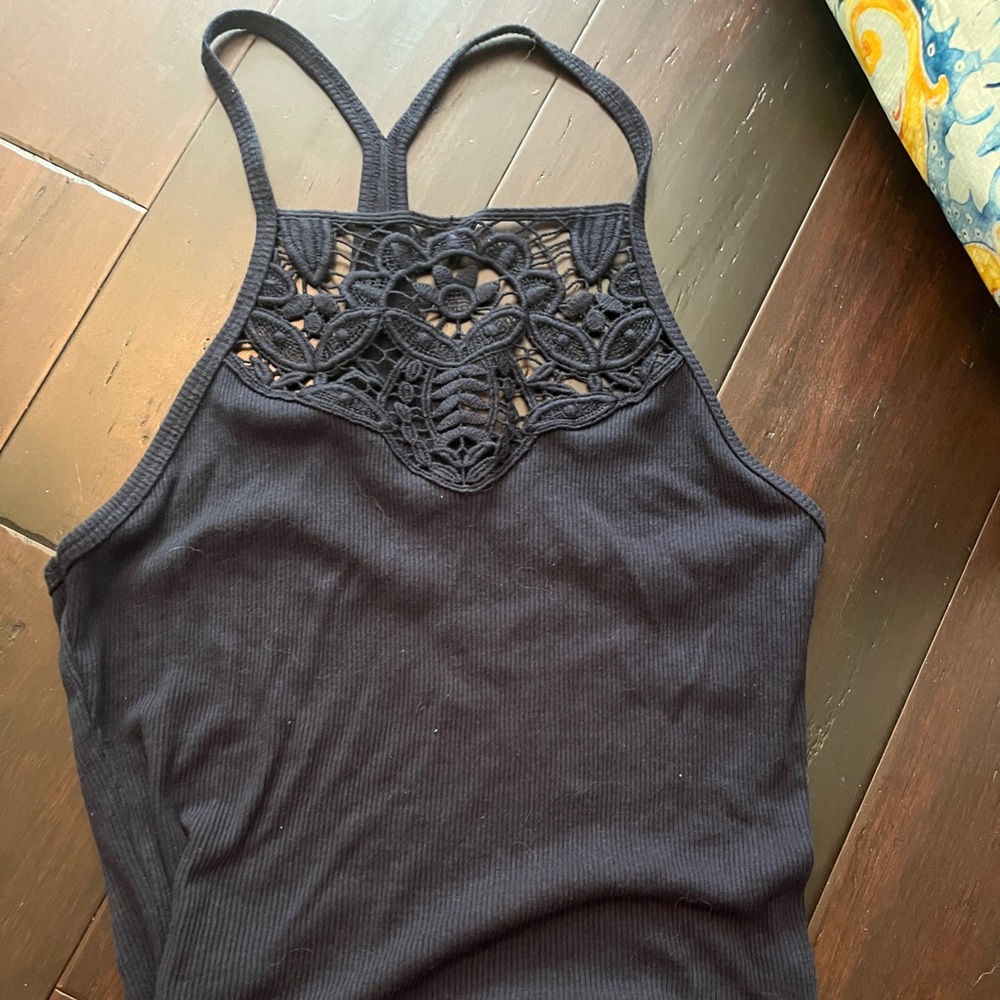 Aeropostale Embroidered Top Tank